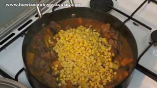 Beef Dhansak Indian Meat amp Lentil Curry Recipe  Dansak [upl. by Deni]