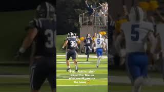 4star Auburn safety commit Eric Winters with a crazy 99yard kickoff return for a touchdown [upl. by Otrepur559]