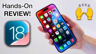 iOS 18 HandsOn REVIEW  Is it Worth it [upl. by Nerot]