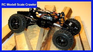 RC Mini Losi Rock Crawler RC amp Aufbau des modifizierten Metall Getriebes zum RC Scale Trail Crawler [upl. by Anoyek]