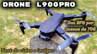 DRONE L900 PRO El drone MÁS BARATO 4K con GPS Español [upl. by Simah]