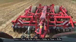 KUHN PERFORMER  Deep working cultivators Startup [upl. by Leorsiy]