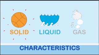 K12 Grade 3  Science Characteristics of Solid Liquid and Gas [upl. by Aznola517]