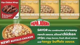 Papa Johns Menu Demo [upl. by Strang]