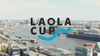 LAOLA Cup in Hamburg Trailer  internationales Fußballturnier [upl. by Nnylear]