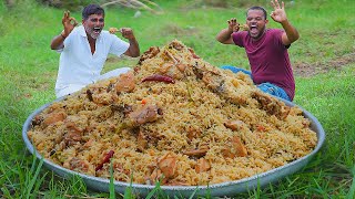 Golden Chicken Biryani Recipe  Delicious Chicken Pulav  Hyderabad Dum Biryani  Grandpa Kitchen [upl. by Anaeg]