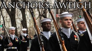 US March Anchors Aweigh Instrumental [upl. by Ahtabat896]