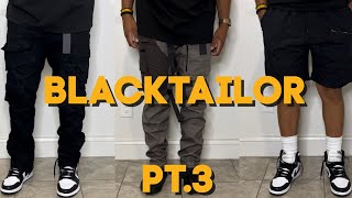 HOW TO STYLE CARGO PANTS  BLACKTAILOR REVIEW  TRY ON [upl. by Olra]