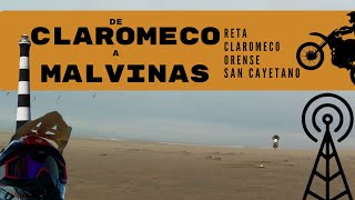 TRAVESÍA POR LA PLAYA 🌊🛵 De Claromeco a Malvinas [upl. by Aliahkim641]