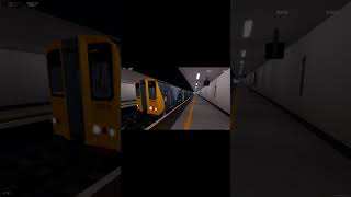 Clasa 313 leaving Benton scr Benton trainspotting britishrailways roblox [upl. by Drabeck]