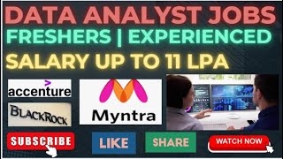 Data Analyst Jobs for freshers  Data Analyst Jobs in India  Remote Data Analyst Jobs  Jobs Apr24 [upl. by Nnylaehs]