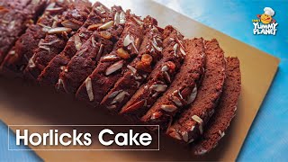 Easy Horlicks Cake Recipe  একদম অল্প উপকরণ দিয়ে বাচ্চাদের প্রিয় হরলিক্স কেক  Easy Cake Recipe🧡 [upl. by Shiau852]