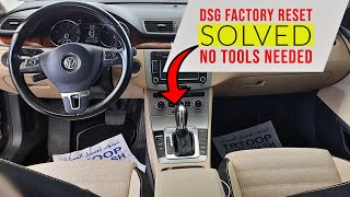 How to Factory Reset DSG Automatic Gearbox  A Must Do For a Used Car [upl. by Nwahsek290]