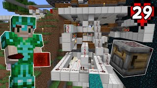 IRON FACTORY WITH THE NEW CRAFTER  Minecraft Hardcore Ep 29 [upl. by Ebeneser621]