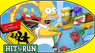 Homer ist fett und fährt Auto Simpsons Hit and Run [upl. by Ymmak]