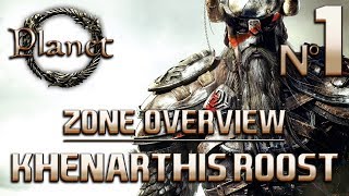 Elder Scrolls Online ESO  Khenarthis Roost Zone Overview [upl. by Adnilreh]