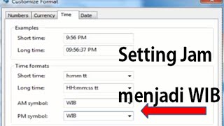 Cara merubah zona waktu di laptop [upl. by Wachtel925]