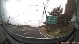 Accident on rt 70 west Brick NJ 1404 pm 07252024 [upl. by Anayad]