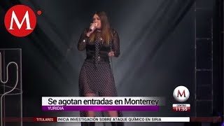 Yuridia agota entradas para su concierto en Monterrey [upl. by Althea143]