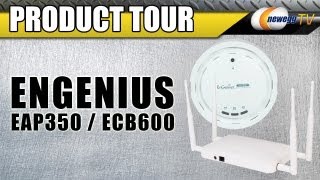 EnGenius EAP350  ECB600 Extralong Range WirelessN Repeater Product Tour  Newegg TV [upl. by Nylisoj]