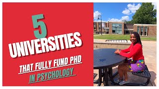 FULLY FUNDED PHD IN PSYCHOLOGY FullyFunded PsyD Programs in USA [upl. by Vaas]