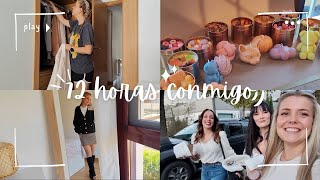 VLOG 🕯️Taller de VELAS ORGANIZACIÓN de armario y compra Mercadona 🛒 [upl. by Balmuth]