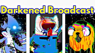 Friday Night Funkin Vs Darkened Broadcast Demo  Gumball Finn Mordecai FNFModPibby [upl. by Corrine529]