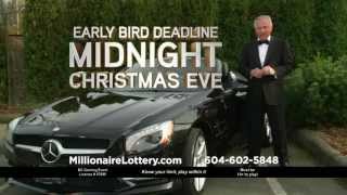 Early Bird TV Commercial with Wayne Cox  Lottery Spokesperson [upl. by Taveda]