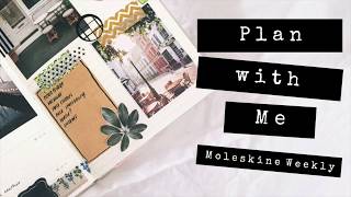 Moleskine Weekly Plan With Me PWM [upl. by Dobbins787]