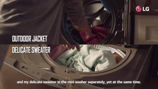 LG TWINWash™ Washing Machine Prevent Fabric Damage [upl. by Ailekahs]