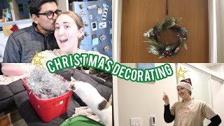 DECORATING FOR CHRISTMAS vlogmas day one 2023 Sarah Rochelle [upl. by Kilmarx]