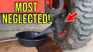 Check Your Kubota Tractor Front Axle Oil Level IMMEDIATELY  Then Change It [upl. by Melisa]