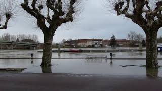 Crue Tournus 2018 inondation [upl. by Atikim794]