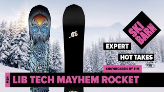 Lib Tech Mens Mayhem Rocket Snowboard 2025 [upl. by Dow]