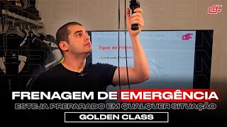 FRENAGEM DE EMERGÊNCIA  ESTEJA PREPARADO PARA QUALQUER TIPO DE SITUAÇÃO  AULA DE OURO [upl. by Adnofal]