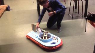 Arduino Hovercraft  first test [upl. by Fenner13]