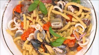 Passatelli ai frutti di mare  È sempre mezzogiorno 15022022 [upl. by Urion]