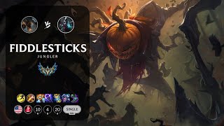 Fiddlesticks Jungle vs Ekko  NA Challenger Patch 1324 [upl. by Summer]