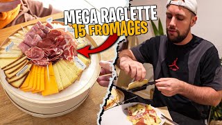 Mega raclette à la maison  on goûte 15 variétés de fromages à raclette différentes [upl. by Aihsenek416]