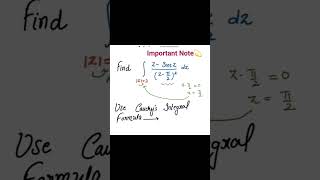 Evaluate Integral using Cauchys Integral Formula  Spectrum of Mathematics  Complex Analysis [upl. by Navada]