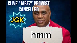 CANCELLED KARAOKE with lyrics  Clive quotJabezquot Provost [upl. by Mccall]