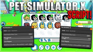 FOOLS UPDATE PET SIMULATOR X  DUPE SCRIPT  NEW UPDATE  WORKING  \u00100 SAFE [upl. by Layod]