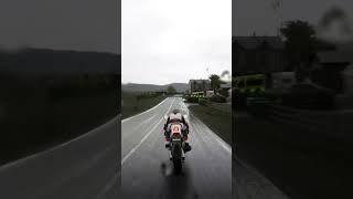 Suzuki GSXR 750 1985 Isle of Man TT  Crash Energica Ego 2020 Electric Motorcycle shorts [upl. by Anirpas]