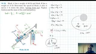 14–14 Kinetics of a Particle Work and Energy Chapter 14 Hibbeler Dynamics Benam Academy [upl. by Diarmuid873]