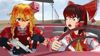 Touhou MMD  Fear and loathing in Gensoukyou [upl. by Ilaw]