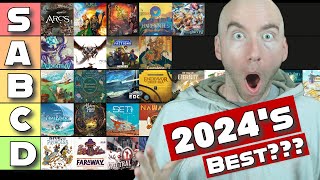 Tier Ranking The BEST Board Games of 2024 [upl. by Menon]