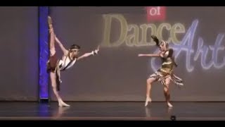 Dance moms Candy Apples duetHadley and Nick duet quotTribal Affairquotdueto quotAventura tribalquot [upl. by Annaeerb]