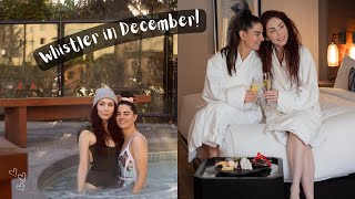 Romantic Holiday Getaway at Fairmont Chateau Whistler  LESBIAN TRAVEL COUPLE  Lez See the World [upl. by Ezirtaeb803]