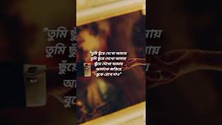 Chuye Dekho amay  lyrics songlyrics banglasonglyrics shorts [upl. by Ennazus]