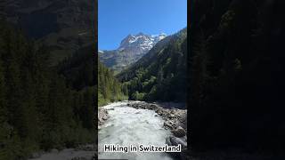 Breathtaking Hike in Switzerland swiss hiking switzerland swissbeauty explore adventure [upl. by Stallworth]